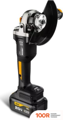 Угловая шлифмашина Runtec RT-AG900 (С 2-МЯ АКБ, СУМКА) (395333)