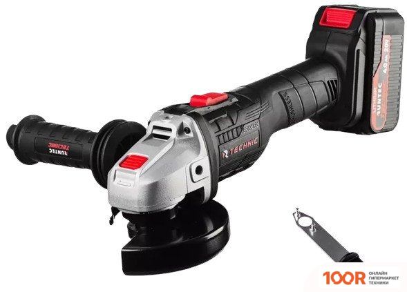 Угловая шлифмашина Runtec RT-AG1000T (С 2-МЯ АКБ, КЕЙС) (395332)