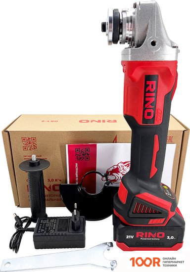 Угловая шлифмашина RINO GR1-2 (С 1-ИМ АКБ) (395326)