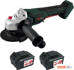 Угловая шлифмашина KLPRO KLAT18B-50 (С 2-МЯ АКБ, СУМКА) (395305)