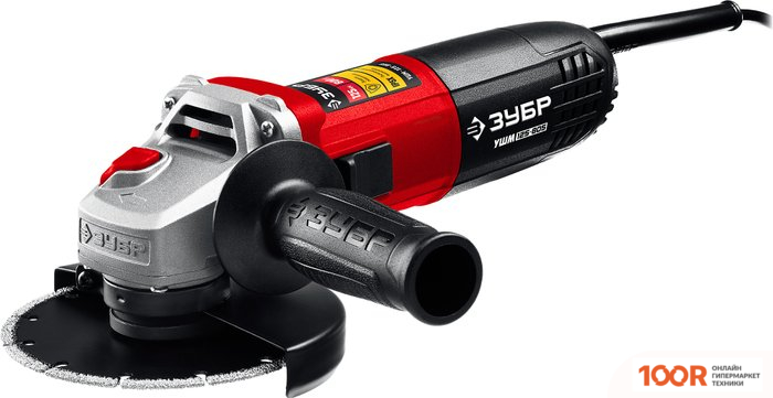 Угловая шлифмашина Зубр МАСТЕР УШМ-125-805 (294027)