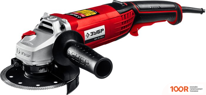 Угловая шлифмашина Зубр МАСТЕР УШМ-125-1205 Э (294026)