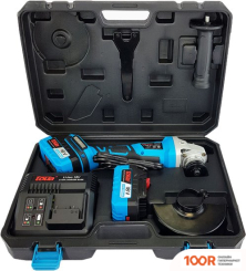 Угловая шлифмашина Toua DBLAG125 (С 2-МЯ АКБ) (293890)