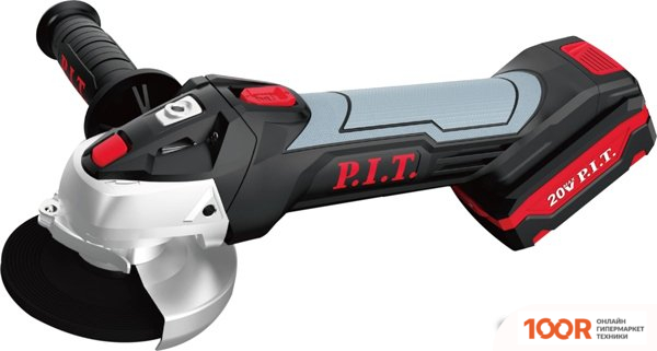 Угловая шлифмашина P.I.T. PWS20H-125C/1 (С 1-ИМ АКБ) (293727)