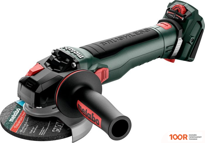 Угловая шлифмашина Metabo WVB 18 LT BL 11-125 QUICK INOX 613091850 (БЕЗ АКБ) (293633)
