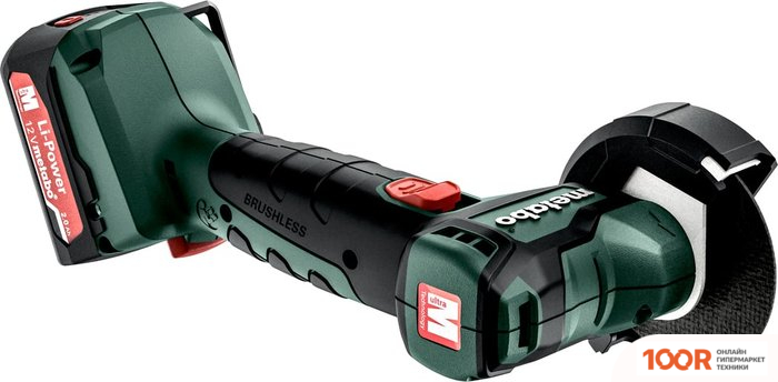 Угловая шлифмашина Metabo POWERMAXX CC 12 BL 600348500 (С 2-МЯ АКБ, КЕЙС) (293568)
