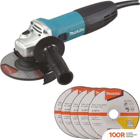 Угловая шлифмашина Makita GA5030RX9 (293531)