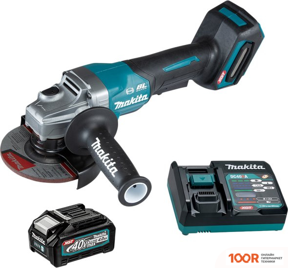 Угловая шлифмашина Makita GA013GM101 (С 1-М АКБ, БЕЗ КЕЙСА) (293506)