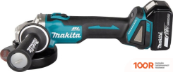 Угловая шлифмашина Makita DGA504RT (С 1-ИМ АКБ, КЕЙС) (293475)