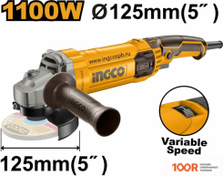 Угловая шлифмашина Ingco AG1100385 (293392)