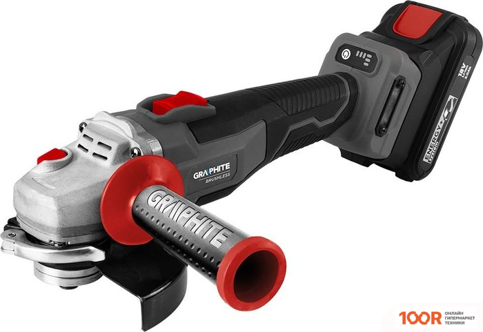 Угловая шлифмашина GRAPHITE 58GE142 (БЕЗ АКБ) (293336)