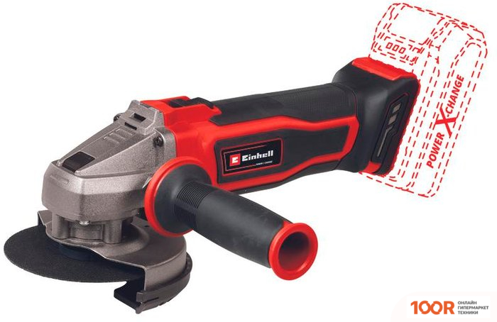 Угловая шлифмашина Einhell TE-AG 18/115 Q LI SOLO 4431165 (БЕЗ АКБ) (293230)