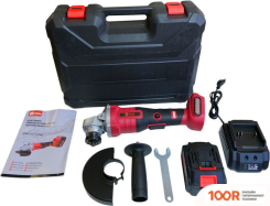 Угловая шлифмашина Edon UAG-21/125BL ( С 1-ИМ АКБ) (293219)