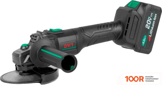 Угловая шлифмашина DWT AWSP-20-125 DN-4 BMC (С 2-МЯ АКБ, КЕЙС) (293194)