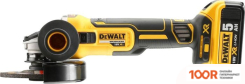 Угловая шлифмашина DeWalt DCG405P2 (С 2-МЯ АКБ, КЕЙС) (293155)