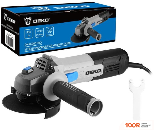 Угловая шлифмашина Deko DKAG900 PRO 085-1054 (293115)