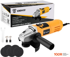 Угловая шлифмашина Deko DKAG850 SET (293114)