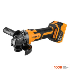 Угловая шлифмашина Deko DKAG20-125 (С 2-МЯ АКБ) (293099)