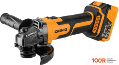 Угловая шлифмашина Deko DKAG20-125 (С 1-ИМ АКБ) (293098)