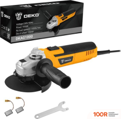 Угловая шлифмашина Deko DKAG1000 063-4296 (293079)