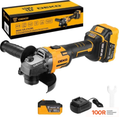 Угловая шлифмашина Deko DKAG-125 083-1064 (С 2-МЯ АКБ) (293078)