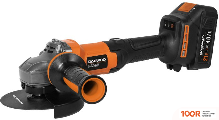Угловая шлифмашина Daewoo Power DAG 2521LI SET (С 1-ИМ АКБ) (293054)