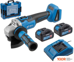 Угловая шлифмашина Bull CSG 1812 R 1333860 (С 2-МЯ АКБ, КЕЙС) (293016)