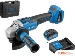 Угловая шлифмашина Bull CSG 1812 R 1333373 (С 1-ИМ АКБ, КЕЙС) (293013)