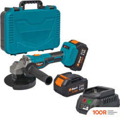 Угловая шлифмашина Bort BWS-21LI (С 2-МЯ АКБ, КЕЙС) (292883)