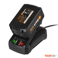 Угловая шлифмашина Bort BWS-20LI-SR (С 2-МЯ АКБ) (292882)