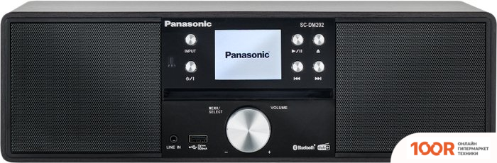 Музыкальный центр Panasonic SC-DM202EG-K (173965)