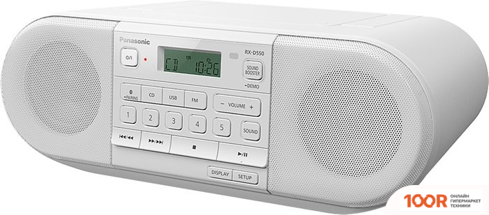 Музыкальный центр Panasonic RX-D550GS-W (173963)