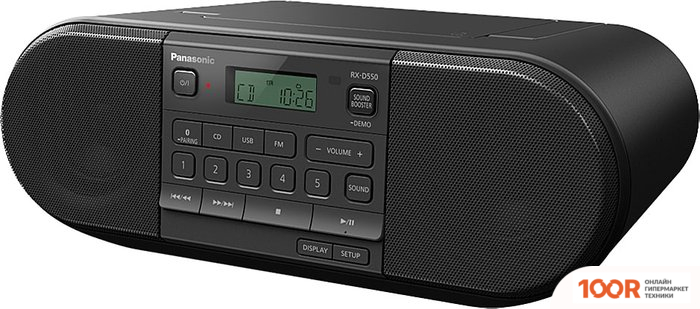 Музыкальный центр Panasonic RX-D550GS-K (173962)