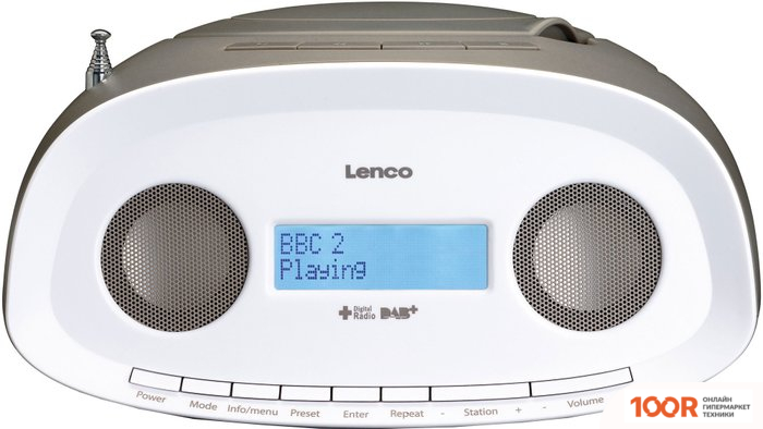 Музыкальный центр Lenco SCD-69TP (КОРИЧНЕВЫЙ/БЕЛЫЙ) (173948)