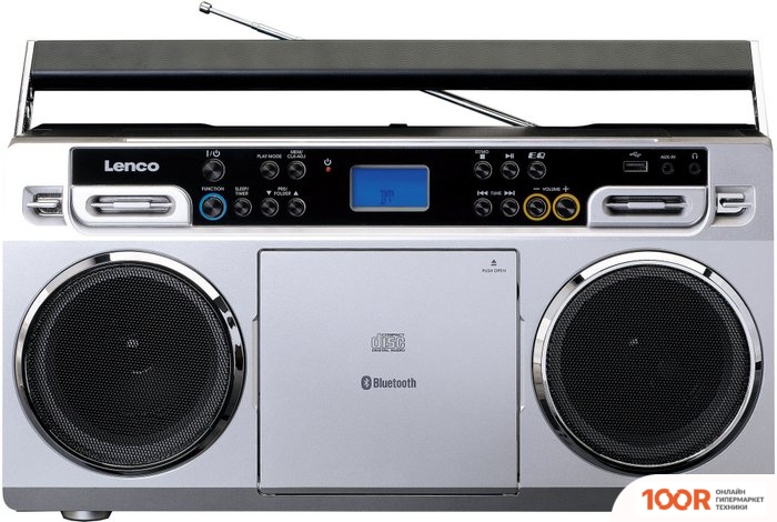 Музыкальный центр Lenco SCD-580SI (СЕРЕБРИСТЫЙ) (173940)