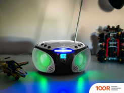 Музыкальный центр Lenco SCD-550SI (СЕРЕБРИСТЫЙ) (173939)