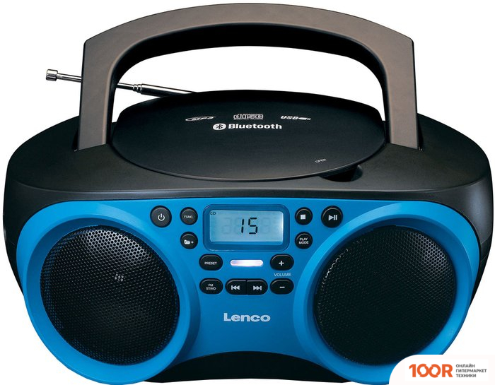 Музыкальный центр Lenco SCD-501BU (СИНИЙ/ЧЕРНЫЙ) (173934)