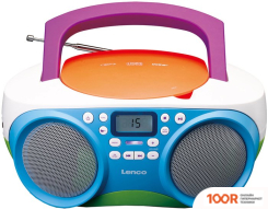 Музыкальный центр Lenco SCD-41 (БЕЛЫЙ/ГОЛУБОЙ) (173930)