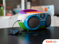 Музыкальный центр Lenco SCD-41 (БЕЛЫЙ/ГОЛУБОЙ) (173930)