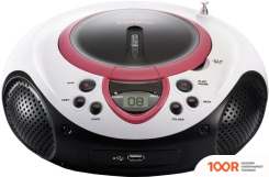 Музыкальный центр Lenco SCD-38 USB (РОЗОВЫЙ) (173928)
