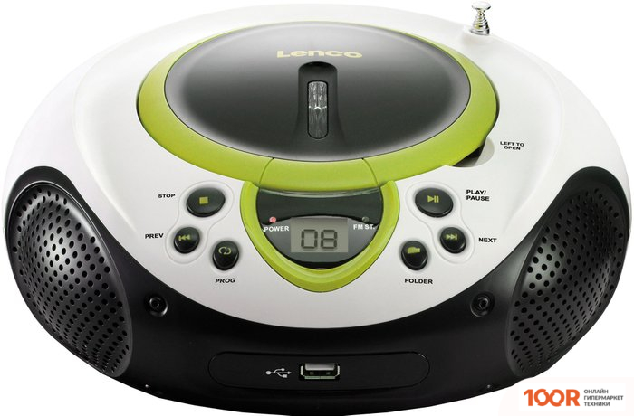 Музыкальный центр Lenco SCD-38 USB (ЗЕЛЕНЫЙ) (173927)