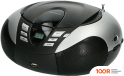 Музыкальный центр Lenco SCD-37 USB (СЕРЕБРИСТЫЙ) (173925)