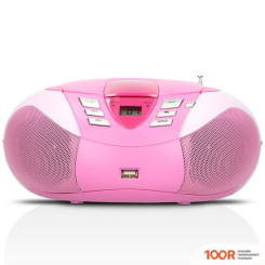 Музыкальный центр Lenco SCD-37 USB (РОЗОВЫЙ) (173924)