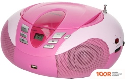 Музыкальный центр Lenco SCD-37 USB (РОЗОВЫЙ) (173924)