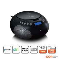 Музыкальный центр Lenco SCD-341BK (ЧЕРНЫЙ) (173921)