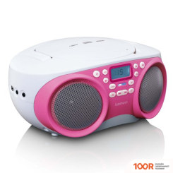 Музыкальный центр Lenco SCD-301PK (РОЗОВЫЙ) (173920)