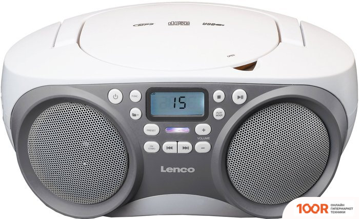 Музыкальный центр Lenco SCD-301GY (СЕРЫЙ) (173919)