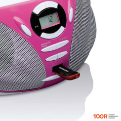 Музыкальный центр Lenco SCD-300PK (РОЗОВЫЙ) (173916)