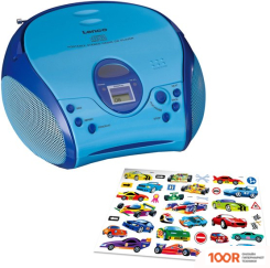 Музыкальный центр Lenco SCD-24BU (СИНИЙ) (173913)