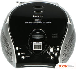 Музыкальный центр Lenco SCD-24 (ЧЕРНЫЙ/СЕРЕБРИСТЫЙ) (173912)